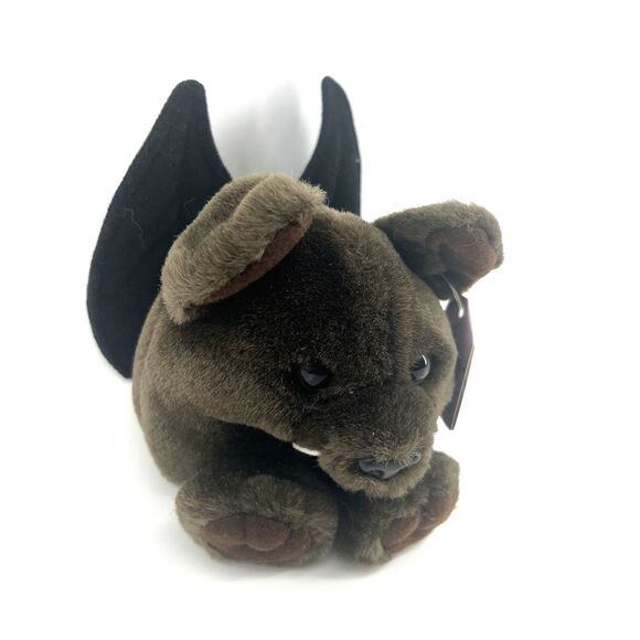 Vintage SWIBCO PUFFKINS Plush Toy with Tags-DING The BAT-Limited Edition - Picture 4 of 8